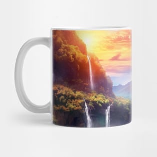 Landscape Magical Dimension Fantastic Planet Surrealist Mug